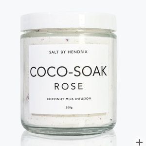 Salt by Hendrix Coco-soak rose bath salt